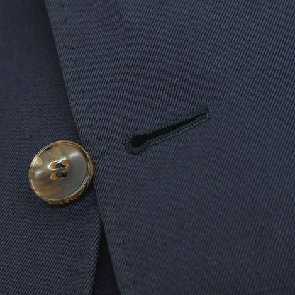【中古】グッチ GUCCI コットンリネン 2B カジュアルジャケット ネイビー【サイズ46】【 状態ランクC 】【 メンズ 】