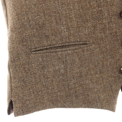 【中古】マッキントッシュ ロンドン MACKINTOSH LONDON ウール ドレス系ジレ ベスト ブラウン【サイズM】【 状態ランクB 】【 メンズ 】