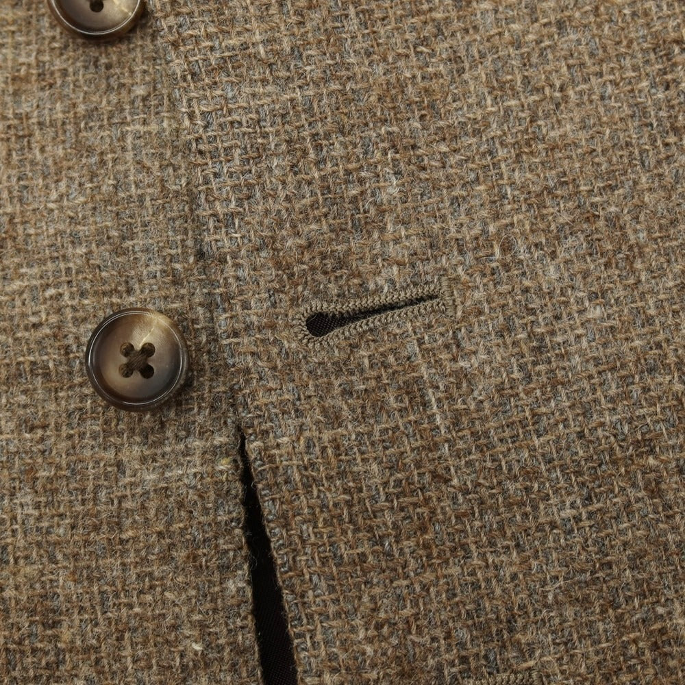 【中古】マッキントッシュ ロンドン MACKINTOSH LONDON ウール ドレス系ジレ ベスト ブラウン【サイズM】【 状態ランクB 】【 メンズ 】