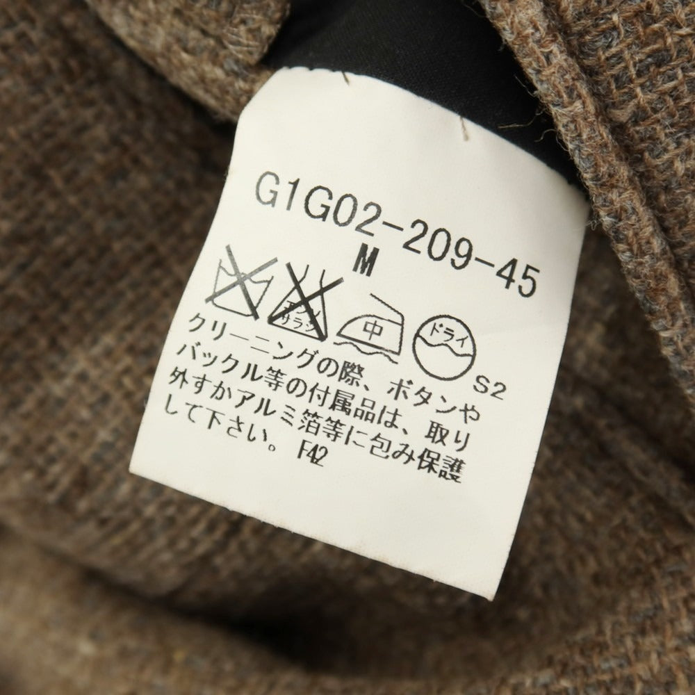 【中古】マッキントッシュ ロンドン MACKINTOSH LONDON ウール ドレス系ジレ ベスト ブラウン【サイズM】【 状態ランクB 】【 メンズ 】