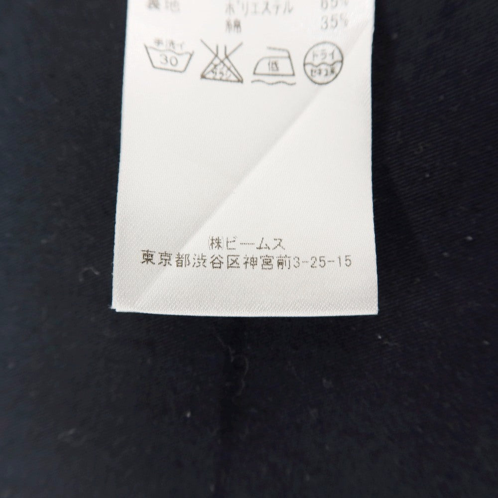 【SALE30%OFF/返品不可】【中古】ビームスハート BEAMS HEART コットンリネン カジュアル系ジレ ベスト ネイビー【 サイズ46 】【 状態ランクB 】【 メンズ 】