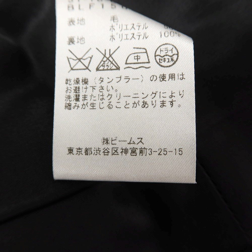 【SALE30%OFF/返品不可】【中古】ビームスライツ BEAMS LIGHTS ウールポリエステル ドレス系ジレ ベスト ネイビー【 サイズM 】【 状態ランクB 】【 メンズ 】