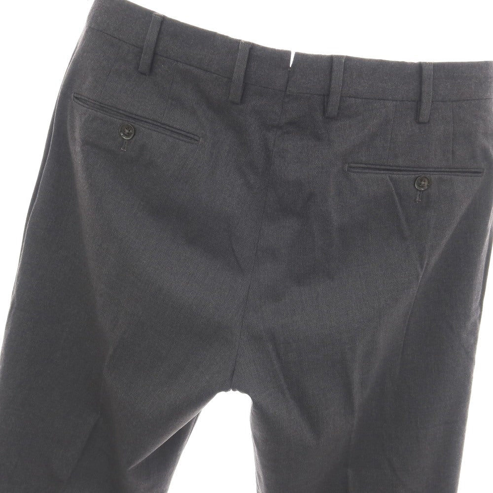 【中古】ピーティーゼロウーノ PT01 ウールポリウレタン ドレススラックスパンツ グレー【サイズ48】【 状態ランクC 】【 メンズ 】
