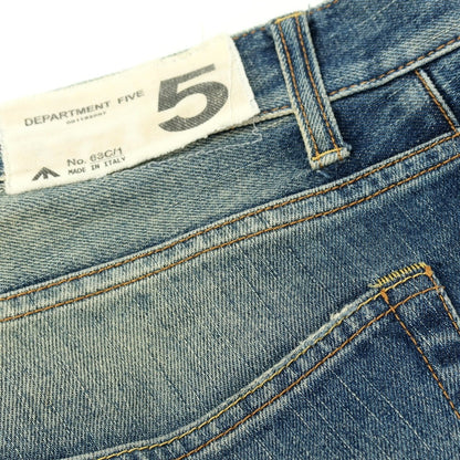 【中古】デパートメントファイブ Department5 ストレッチ コットン デニムパンツ ジーンズ ネイビー【サイズ31】【 状態ランクC 】【 メンズ 】