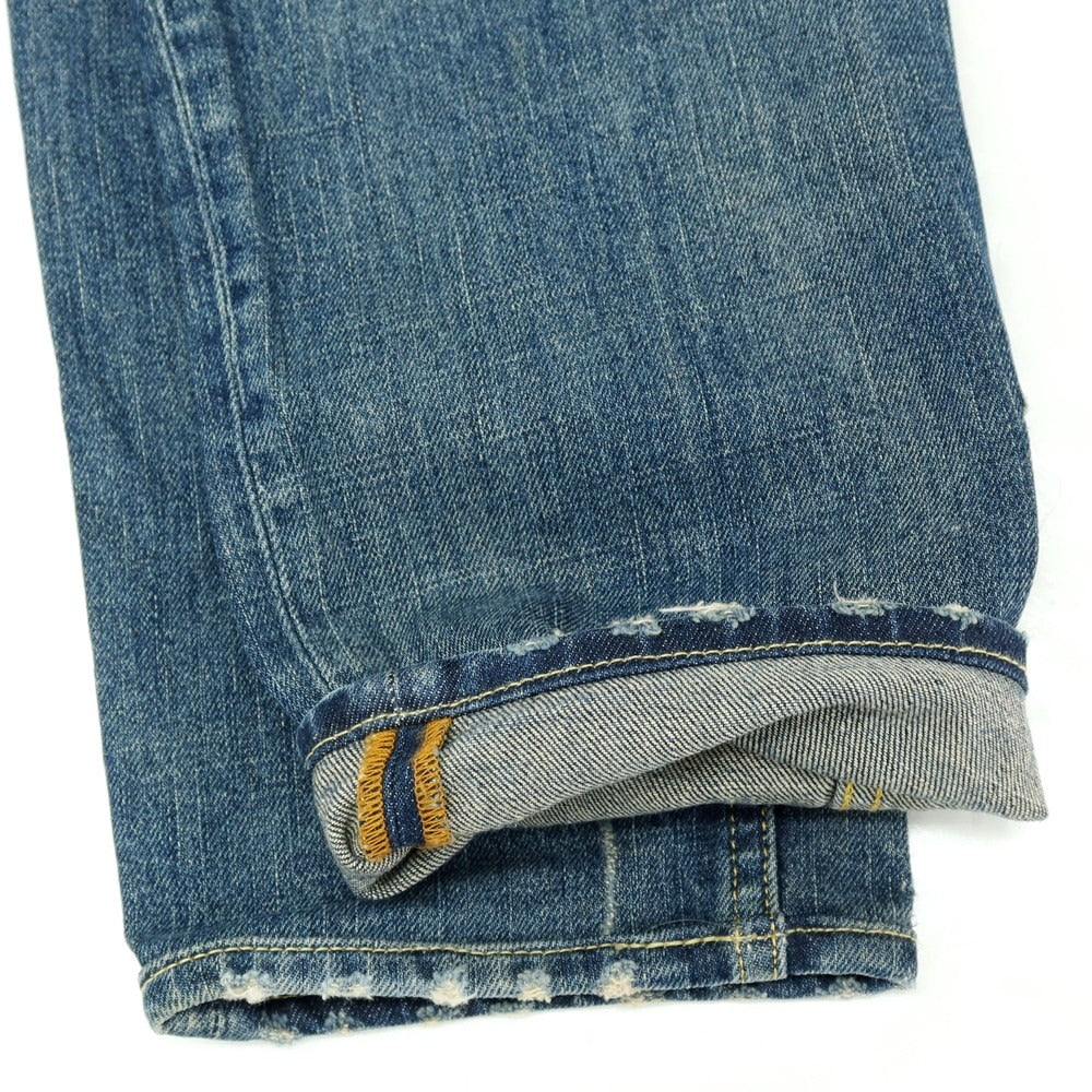【中古】デパートメントファイブ Department5 ストレッチ コットン デニムパンツ ジーンズ ネイビー【サイズ31】【 状態ランクC 】【 メンズ 】