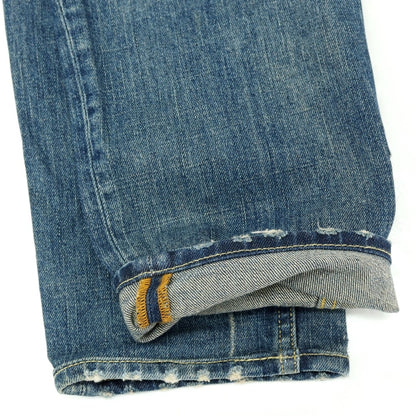 【中古】デパートメントファイブ Department5 ストレッチ コットン デニムパンツ ジーンズ ネイビー【サイズ31】【 状態ランクC 】【 メンズ 】
