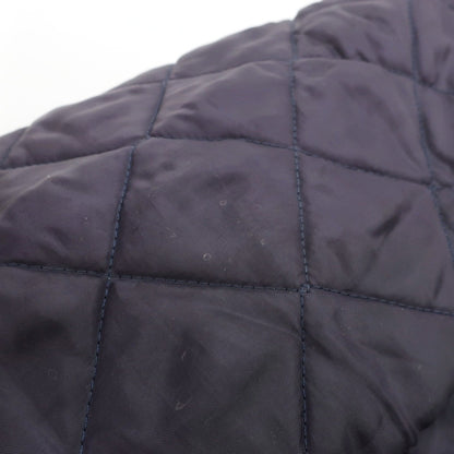【中古】ラベンハム LAVENHAM ポリエステエル 中綿入り キルティングブルゾン ダークパープル【サイズ36】【 状態ランクC 】【 メンズ 】