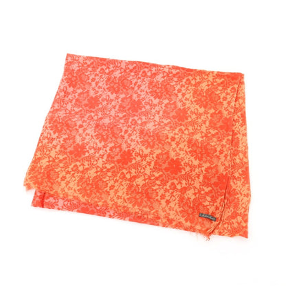 【SALE30%OFF/返品不可】【中古】ファリエロサルティ Faliero Sarti コットン系 フラワー 大判 ストール レッド【 状態ランクD 】【 ユニセックス 】