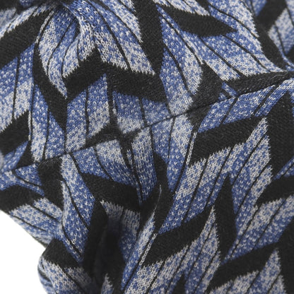 【中古】エンポリオ アルマーニ EMPORIO ARMANI ウール クルーネック プルオーバーニット ブルー系xグレー【サイズM】【 状態ランクB 】【 メンズ 】