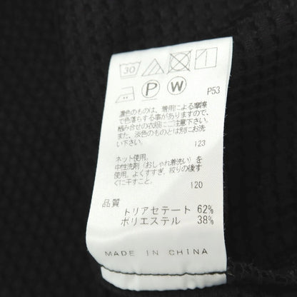 【SALE30%OFF/返品不可】【中古】ジョゼフオム JOSEPH HOMME トリアセテートポリエステル ワッフル クルーネック 半袖ポケットTシャツ ブラック【 サイズ46 】【 状態ランクB 】【 メンズ 】
