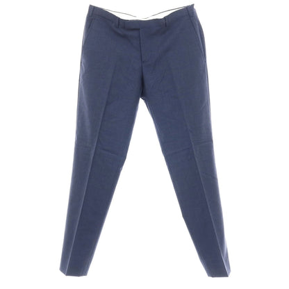 【SALE30%OFF/返品不可】【中古】エンポリオ アルマーニ EMPORIO ARMANI ウール チェック ドレススラックスパンツ ネイビー【 サイズ50 】【 状態ランクB 】【 メンズ 】