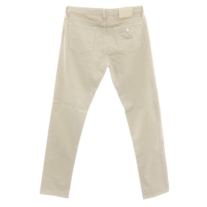 【中古】エンポリオ アルマーニ EMPORIO ARMANI ストレッチ コットン 5ポケットパンツ ベージュ【サイズ32】【 状態ランクB 】【 メンズ 】