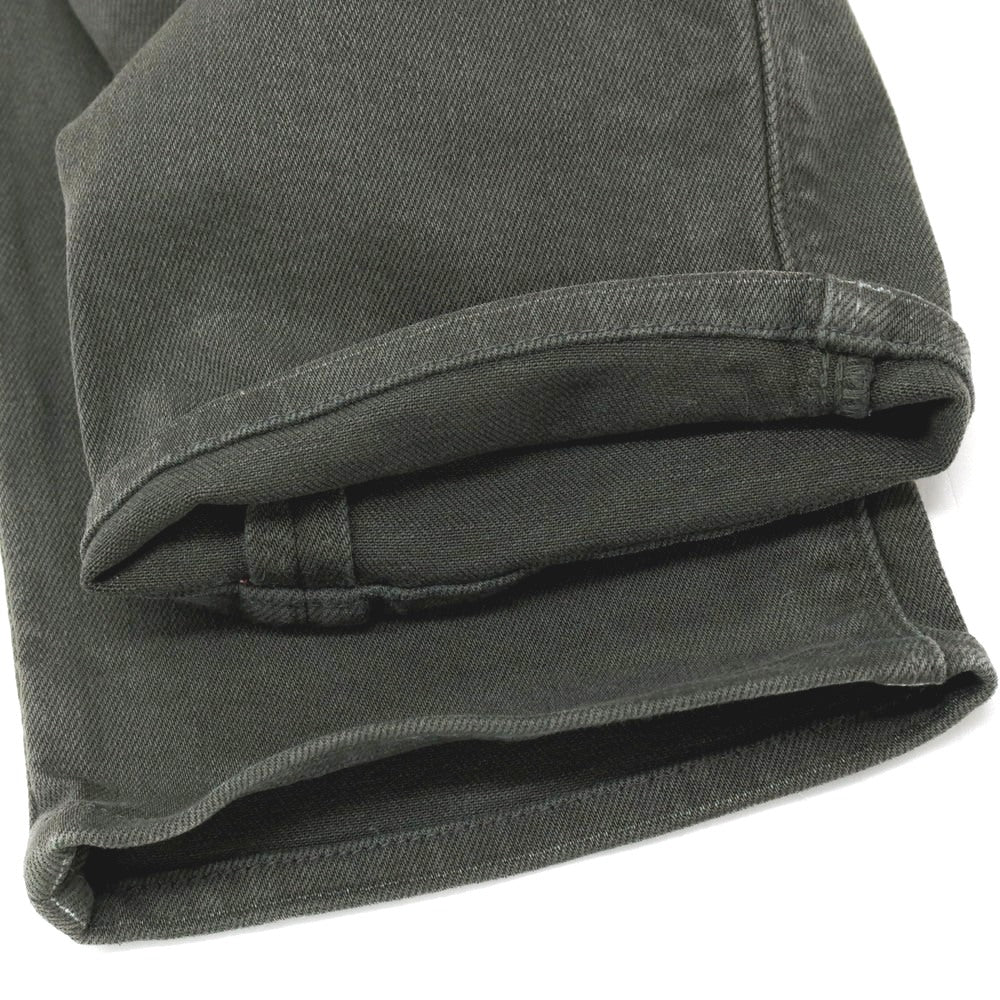 【中古】エンポリオ アルマーニ EMPORIO ARMANI ストレッチ コットン 5ポケットパンツ ダークオリーブグレー系【サイズ32】【 状態ランクB 】【 メンズ 】
