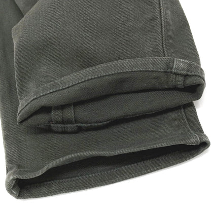 【中古】エンポリオ アルマーニ EMPORIO ARMANI ストレッチ コットン 5ポケットパンツ ダークオリーブグレー系【サイズ32】【 状態ランクB 】【 メンズ 】