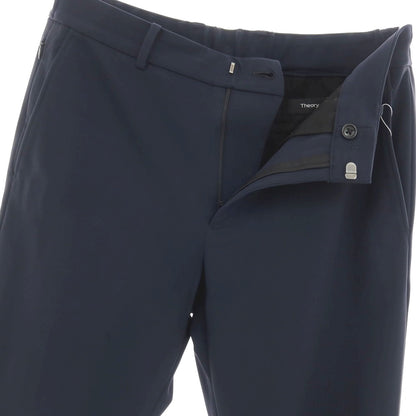 【SALE30%OFF/返品不可】【中古】セオリー theory ストレッチ ナイロン イージースラックスパンツ ネイビー【 サイズ30 】【 状態ランクB 】【 メンズ 】