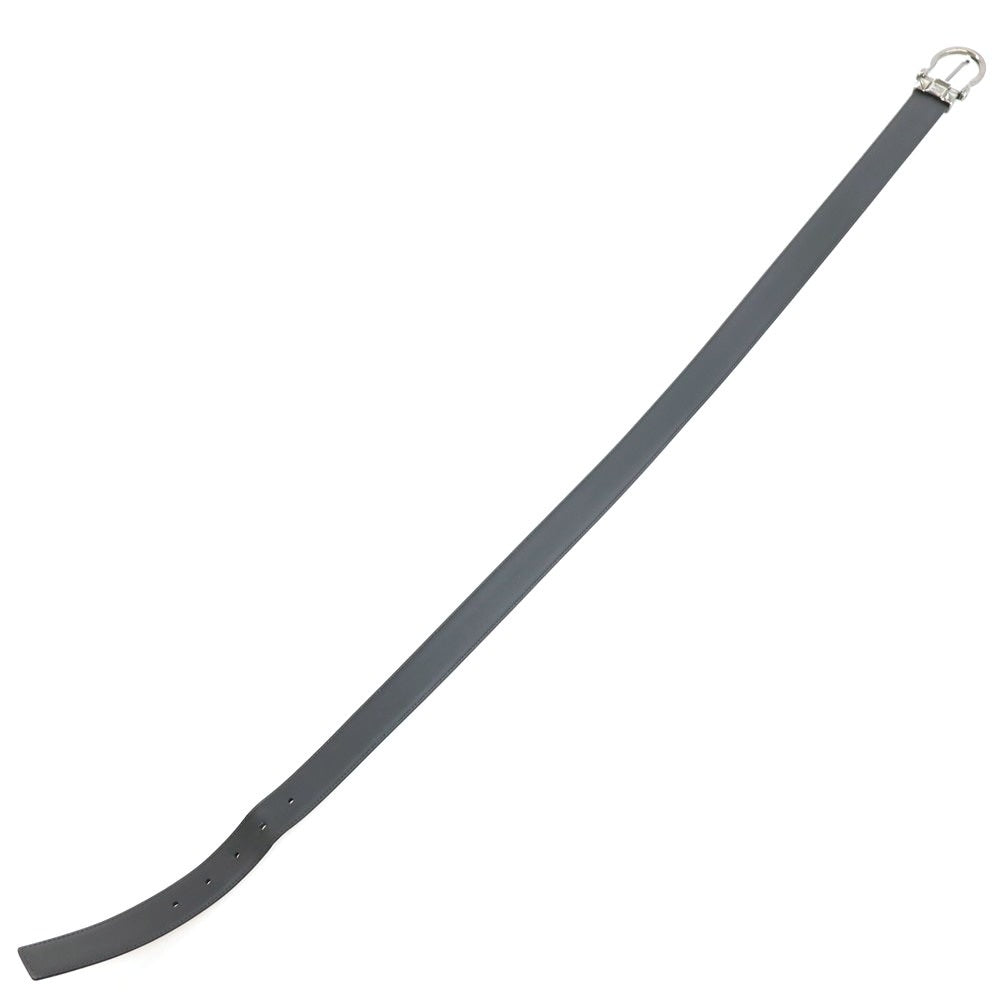 【中古】サルヴァトーレフェラガモ Salvatore Ferragamo レザー ベルト ダークブラウン【サイズ表記なし（約93.5cm位）】【 状態ランクB 】【 メンズ 】