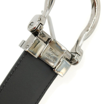 【中古】サルヴァトーレフェラガモ Salvatore Ferragamo レザー ベルト ダークブラウン【サイズ表記なし（約93.5cm位）】【 状態ランクB 】【 メンズ 】