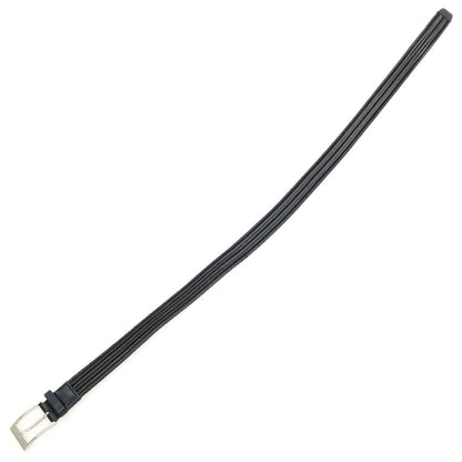 【中古】セオリー theory エラスティック メッシュレザーベルト ブラックxシルバー【サイズ34】【 状態ランクB 】【 メンズ 】