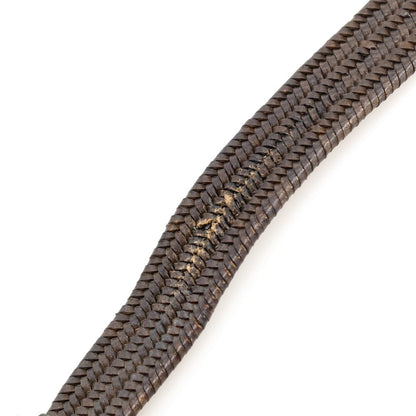 【SALE30%OFF/返品不可】【中古】セオリー theory エラスティック メッシュレザーベルト ブラウンxグレー【 サイズ34 】【 状態ランクB 】【 メンズ 】