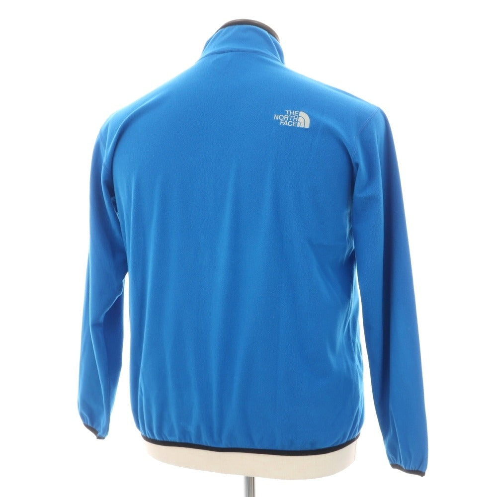 【中古】ザノースフェイス THE NORTH FACE ポリエステル スタンドカラー フリースジャケット ブルー【サイズL】【 状態ランクC 】【 メンズ 】