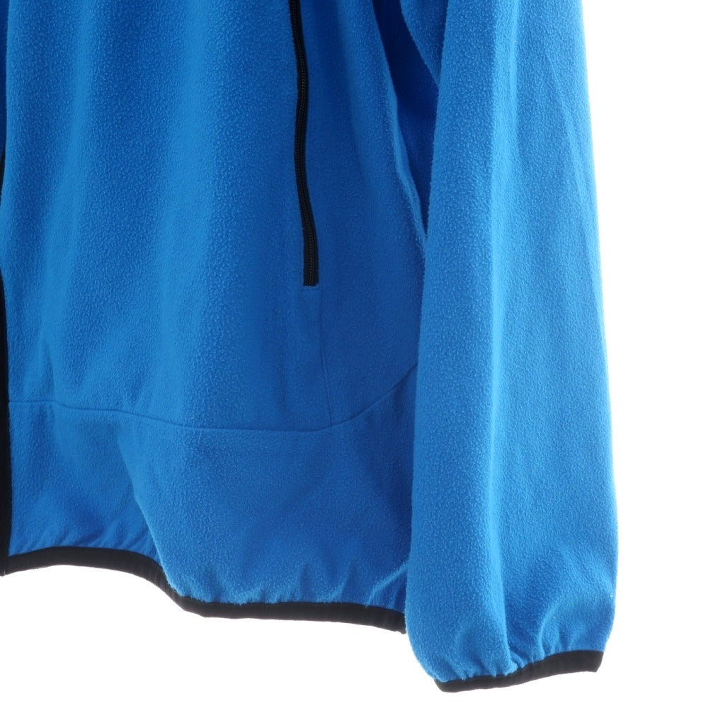 【中古】ザノースフェイス THE NORTH FACE ポリエステル スタンドカラー フリースジャケット ブルー【サイズL】【 状態ランクC 】【 メンズ 】