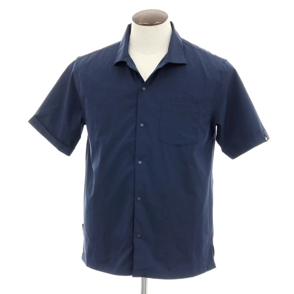 【中古】マムート Mammut ポリエステル 半袖シャツ ネイビー【サイズASIA L】【 状態ランクB 】【 メンズ 】