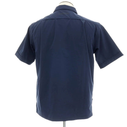 【中古】マムート Mammut ポリエステル 半袖シャツ ネイビー【サイズASIA L】【 状態ランクB 】【 メンズ 】