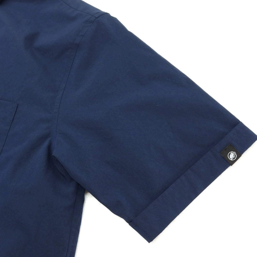 【中古】マムート Mammut ポリエステル 半袖シャツ ネイビー【サイズASIA L】【 状態ランクB 】【 メンズ 】