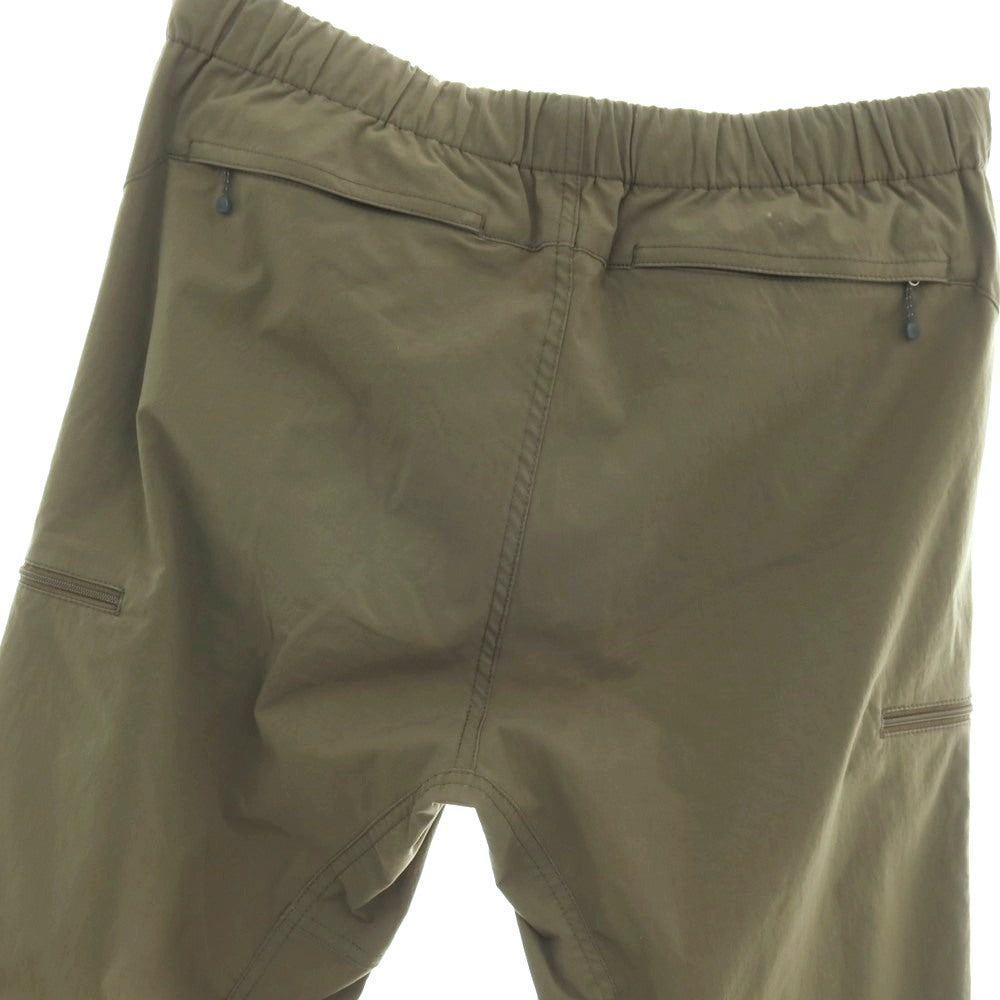 【中古】ザノースフェイス THE NORTH FACE ポリエステル 2WAY イージーパンツ オリーブ【サイズL】【 状態ランクC 】【 メンズ 】