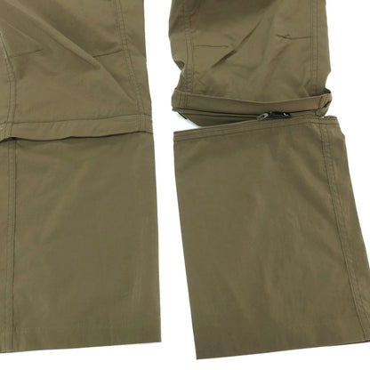 【中古】ザノースフェイス THE NORTH FACE ポリエステル 2WAY イージーパンツ オリーブ【サイズL】【 状態ランクC 】【 メンズ 】