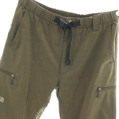 【中古】ザノースフェイス THE NORTH FACE ポリエステル 2WAY イージーパンツ オリーブ【サイズL】【 状態ランクC 】【 メンズ 】
