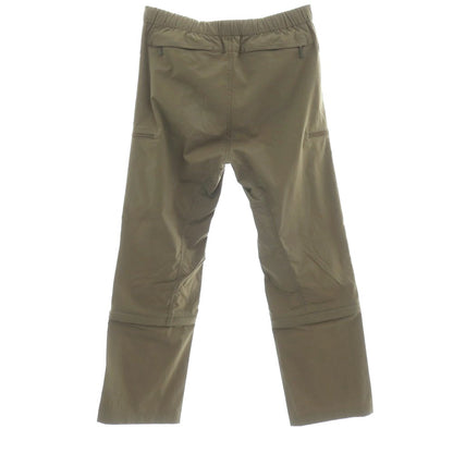 【中古】ザノースフェイス THE NORTH FACE ポリエステル 2WAY イージーパンツ オリーブ【サイズL】【 状態ランクC 】【 メンズ 】