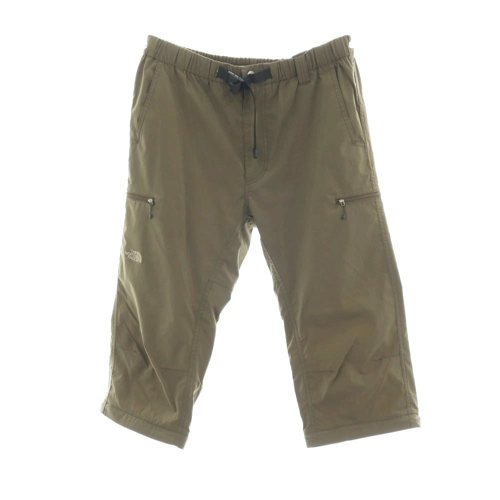 【中古】ザノースフェイス THE NORTH FACE ポリエステル 2WAY イージーパンツ オリーブ【サイズL】【 状態ランクC 】【 メンズ 】