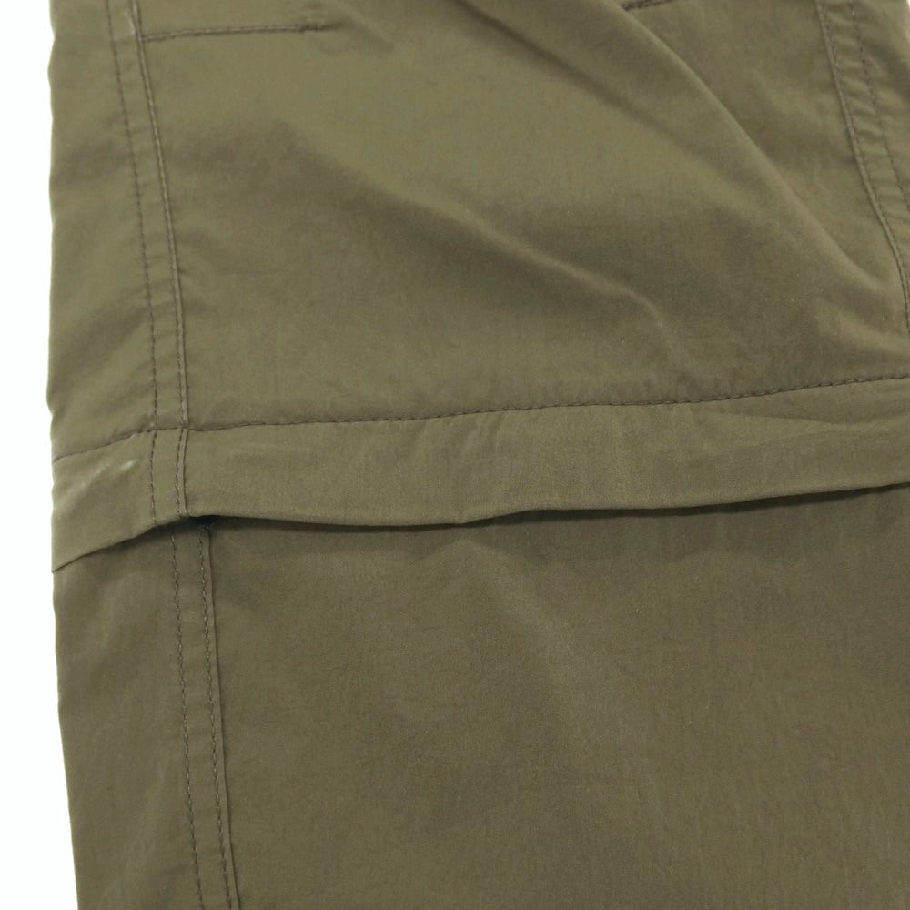 【中古】ザノースフェイス THE NORTH FACE ポリエステル 2WAY イージーパンツ オリーブ【サイズL】【 状態ランクC 】【 メンズ 】
