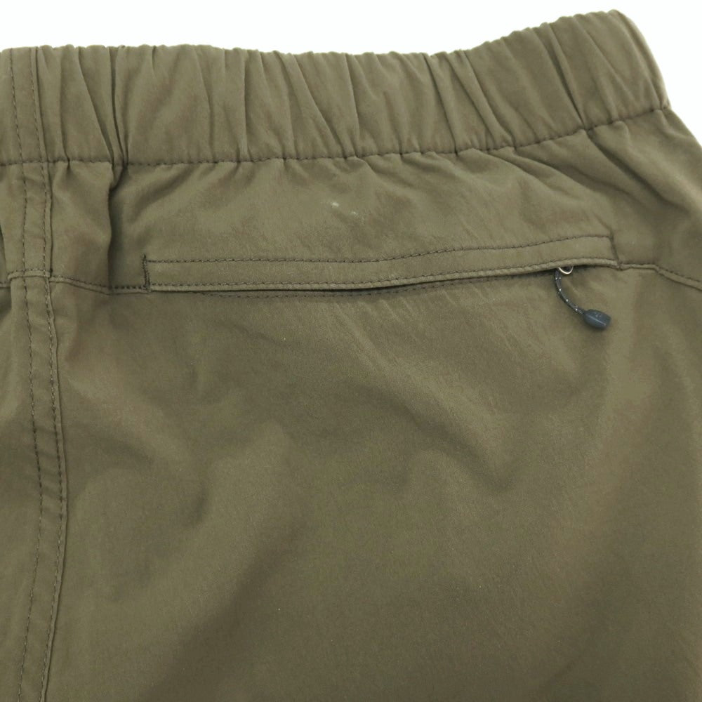 【中古】ザノースフェイス THE NORTH FACE ポリエステル 2WAY イージーパンツ オリーブ【サイズL】【 状態ランクC 】【 メンズ 】