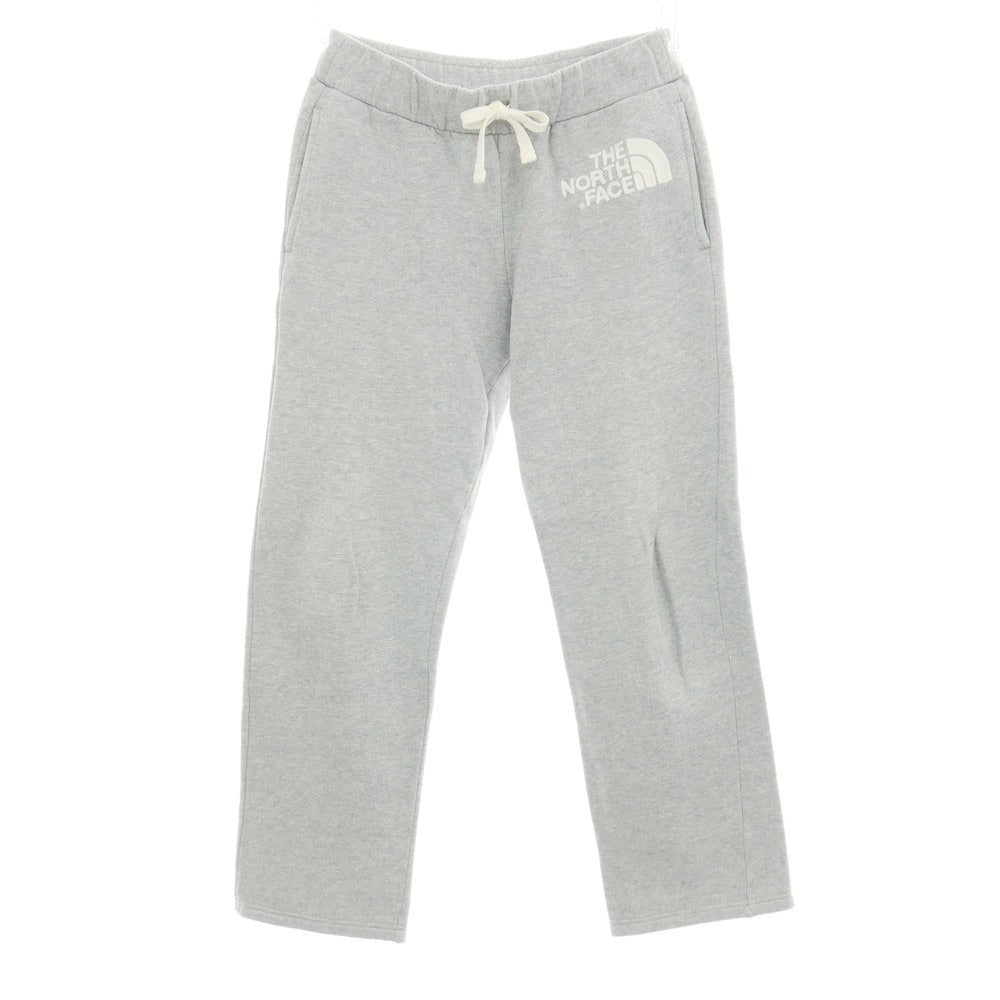 【中古】ザノースフェイス THE NORTH FACE コットンポリエステル スウェットパンツ ライトグレー【サイズL】【 状態ランクC 】【 メンズ 】