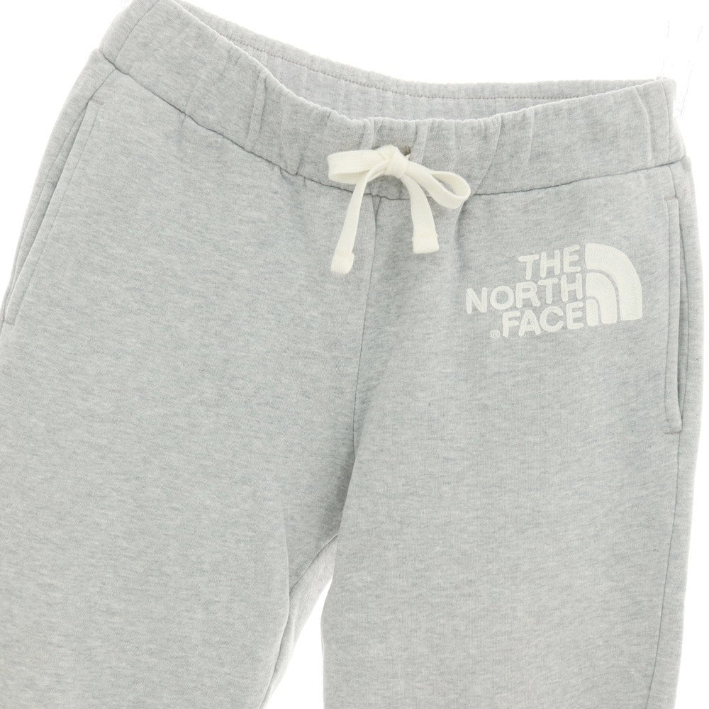 【中古】ザノースフェイス THE NORTH FACE コットンポリエステル スウェットパンツ ライトグレー【サイズL】【 状態ランクC 】【 メンズ 】