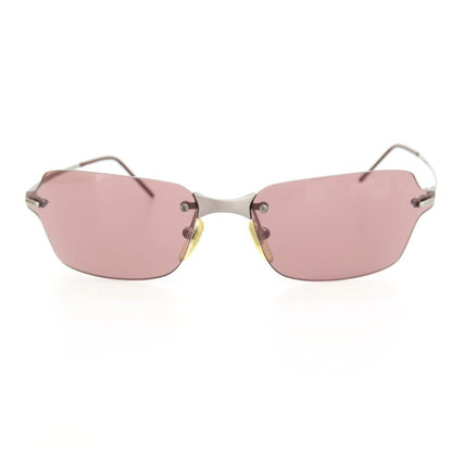 【中古】ジョルジオアルマーニ GIORGIO ARMANI リムレス サングラス シルバーxワイン系【サイズ63□16 125】【 状態ランクC 】【 メンズ 】
