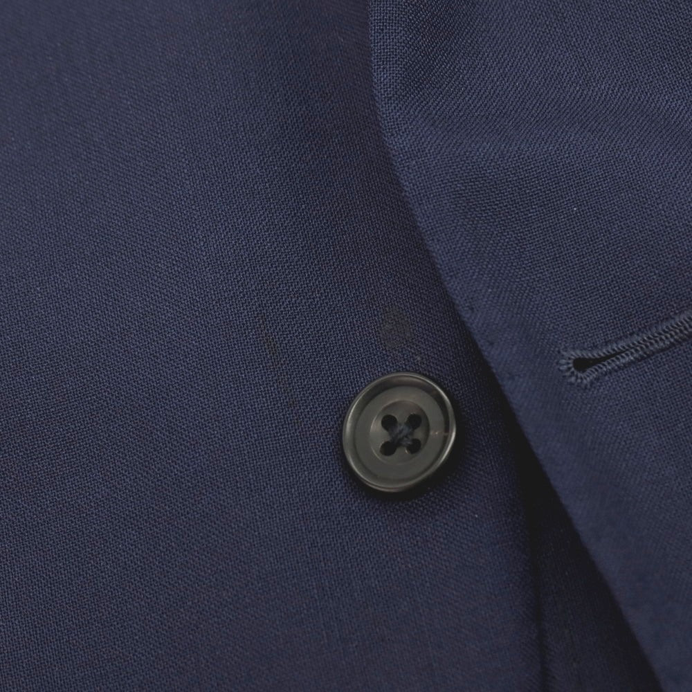 【中古】リングヂャケット RING JACKET MEISTER モヘヤ 3つボタンスーツ ネイビー【サイズ表記なし（M位)】【 状態ランクB 】【 メンズ 】