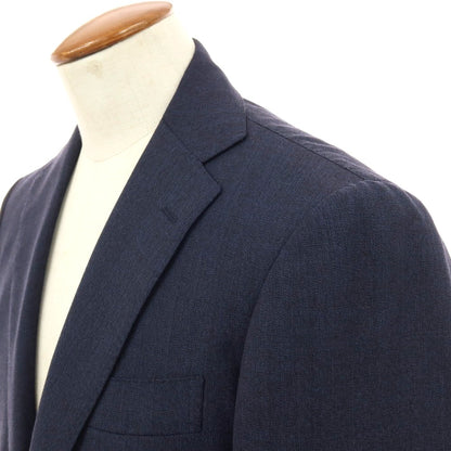【中古】リングヂャケット RING JACKET MEISTER ウール 3つボタンスーツ ネイビー系【サイズ表記なし（M位)】【 状態ランクA 】【 メンズ 】