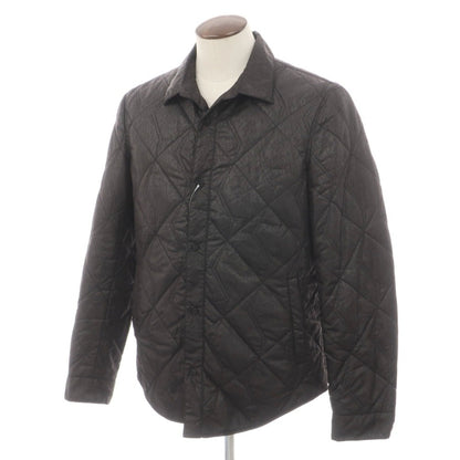 【中古】シスレー SYSLEY ポリエステル サーモア キルティング 中綿ブルゾン ブラック【サイズXL】【 状態ランクB 】【 メンズ 】