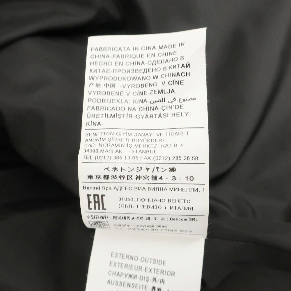 【中古】シスレー SYSLEY ポリエステル サーモア キルティング 中綿ブルゾン ブラック【サイズXL】【 状態ランクB 】【 メンズ 】
