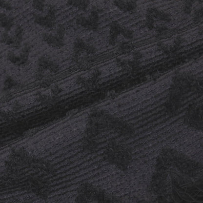 【中古】ジョルジオアルマーニ GIORGIO ARMANI レーヨンシルク ジャカード ストール ダークネイビーxブラック【 状態ランクB 】【 メンズ 】
