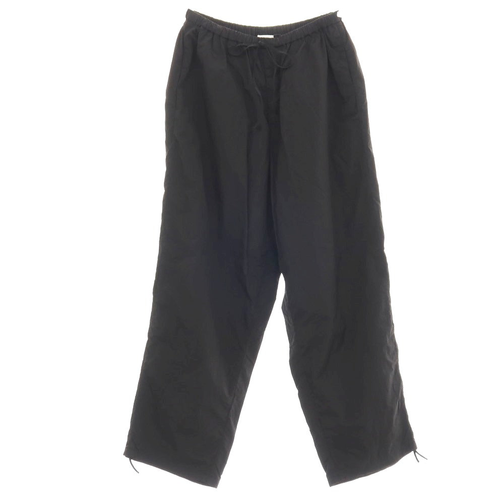 【中古】エイトン ATON ナイロン イージーパンツ ブラック【サイズ4】【 状態ランクB 】【 メンズ 】