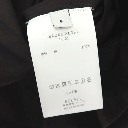 【中古】【未使用】シーオール SEEALL 2026年春夏 アストロノート オールインワン ツナギ ブラック【サイズFREE】【 状態ランクS 】【 メンズ 】