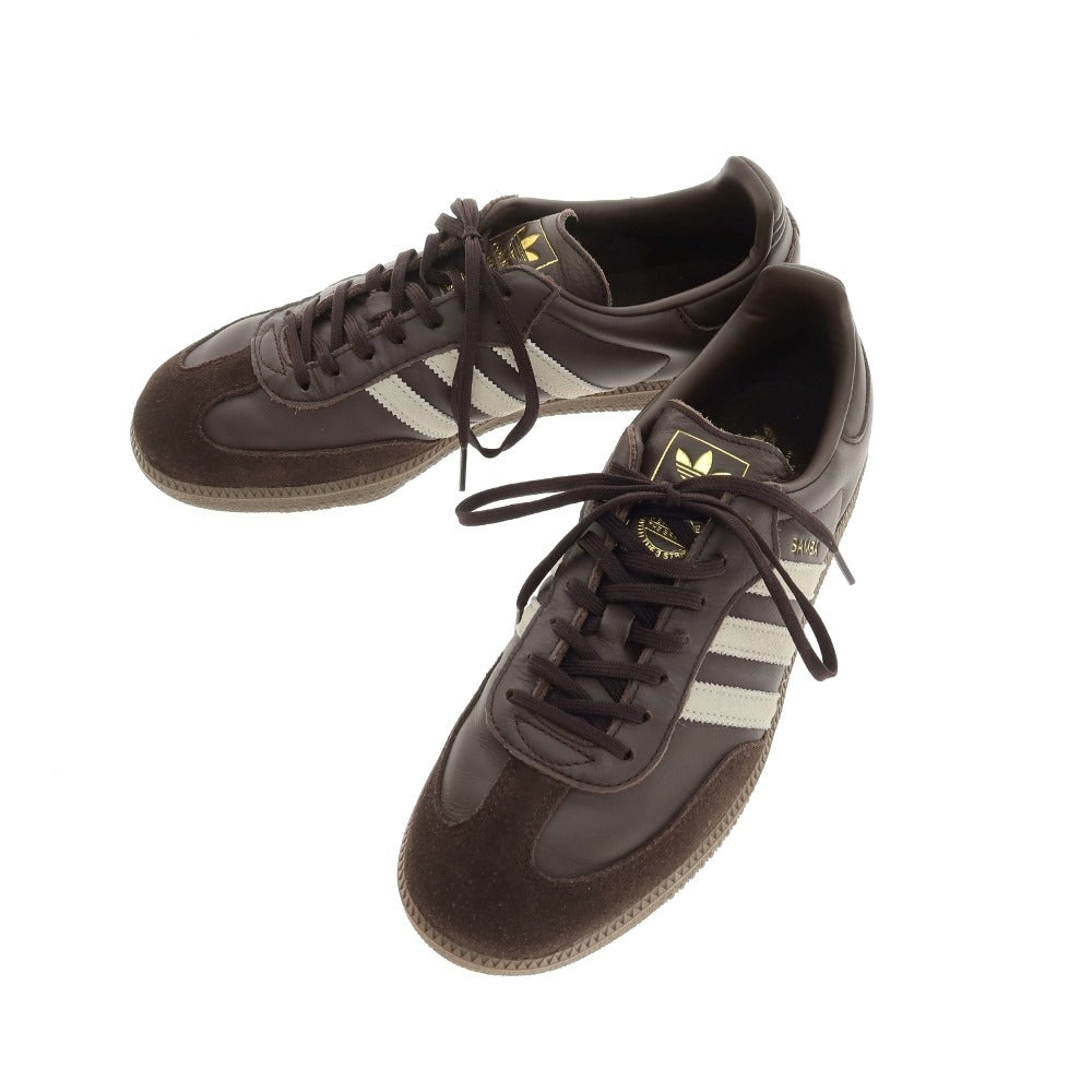 【中古】アディダス adidas SAMBA URBAN RESEARCH別注 レザー スニーカー ブラウン【サイズ28.5】【 状態ランクB 】【 メンズ 】