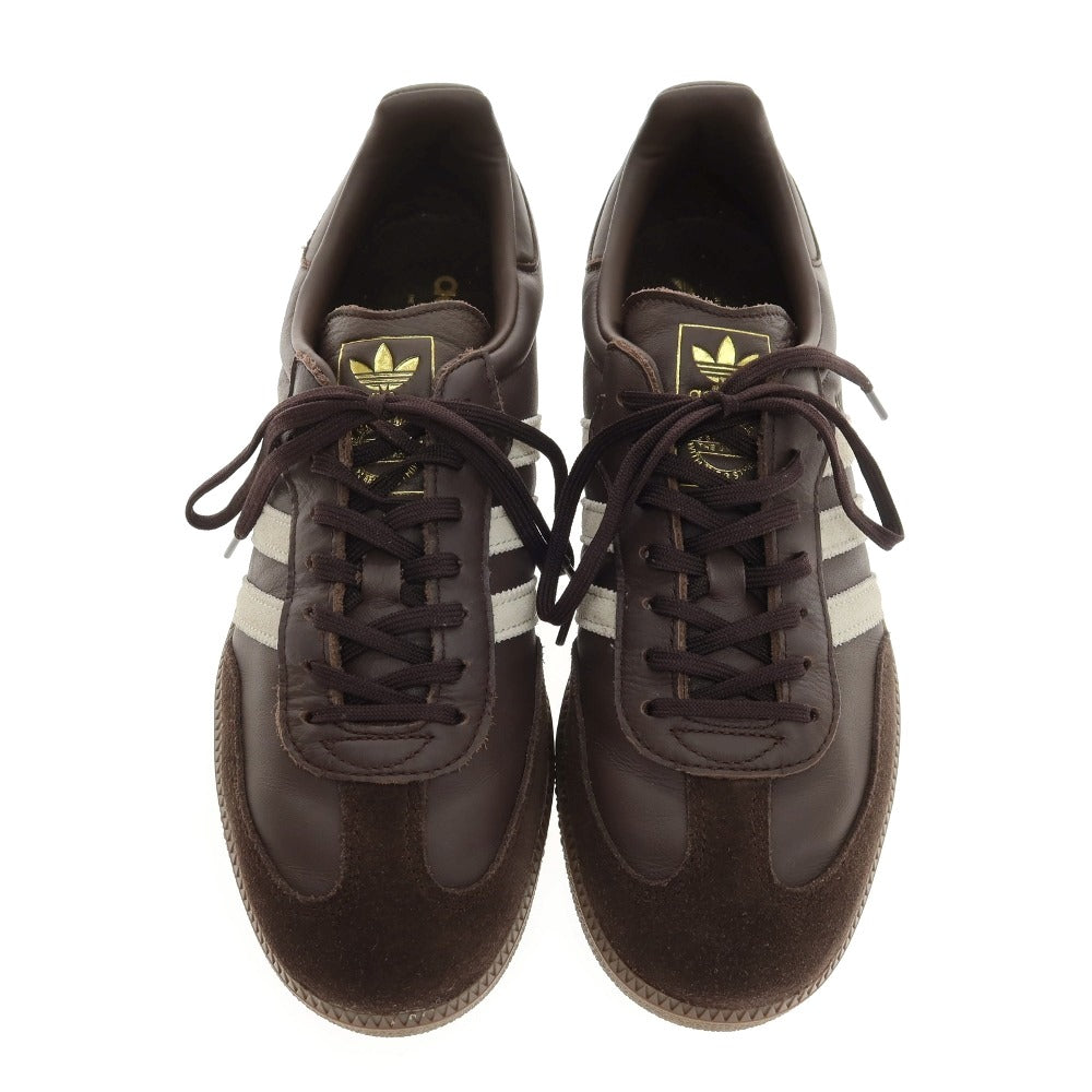 【中古】アディダス adidas SAMBA URBAN RESEARCH別注 レザー スニーカー ブラウン【サイズ28.5】【 状態ランクB 】【 メンズ 】