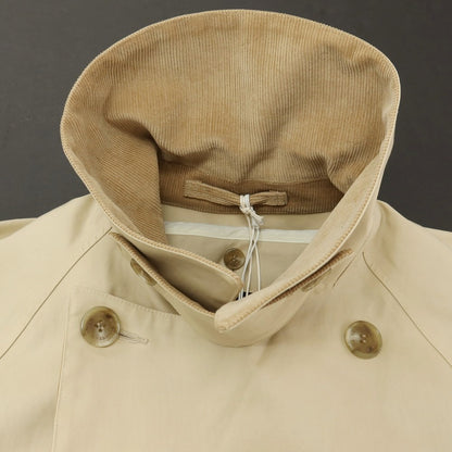 【中古】トラディショナルウェザーウェア Traditional Weatherwear コットン ストームシール ダブルブレストコート ベージュ【サイズ36】【 状態ランクB 】【 メンズ 】