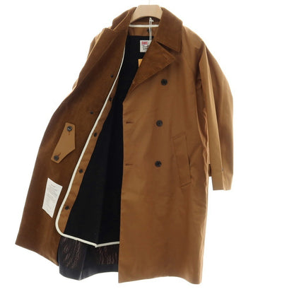 【中古】トラディショナルウェザーウェア Traditional Weatherwear コットン ストームシール ダブルブレストコート キャメルブラウン【サイズ36】【 状態ランクB 】【 メンズ 】