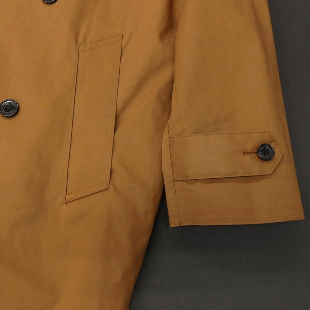 【中古】トラディショナルウェザーウェア Traditional Weatherwear コットン ストームシール ダブルブレストコート キャメルブラウン【サイズ36】【 状態ランクB 】【 メンズ 】